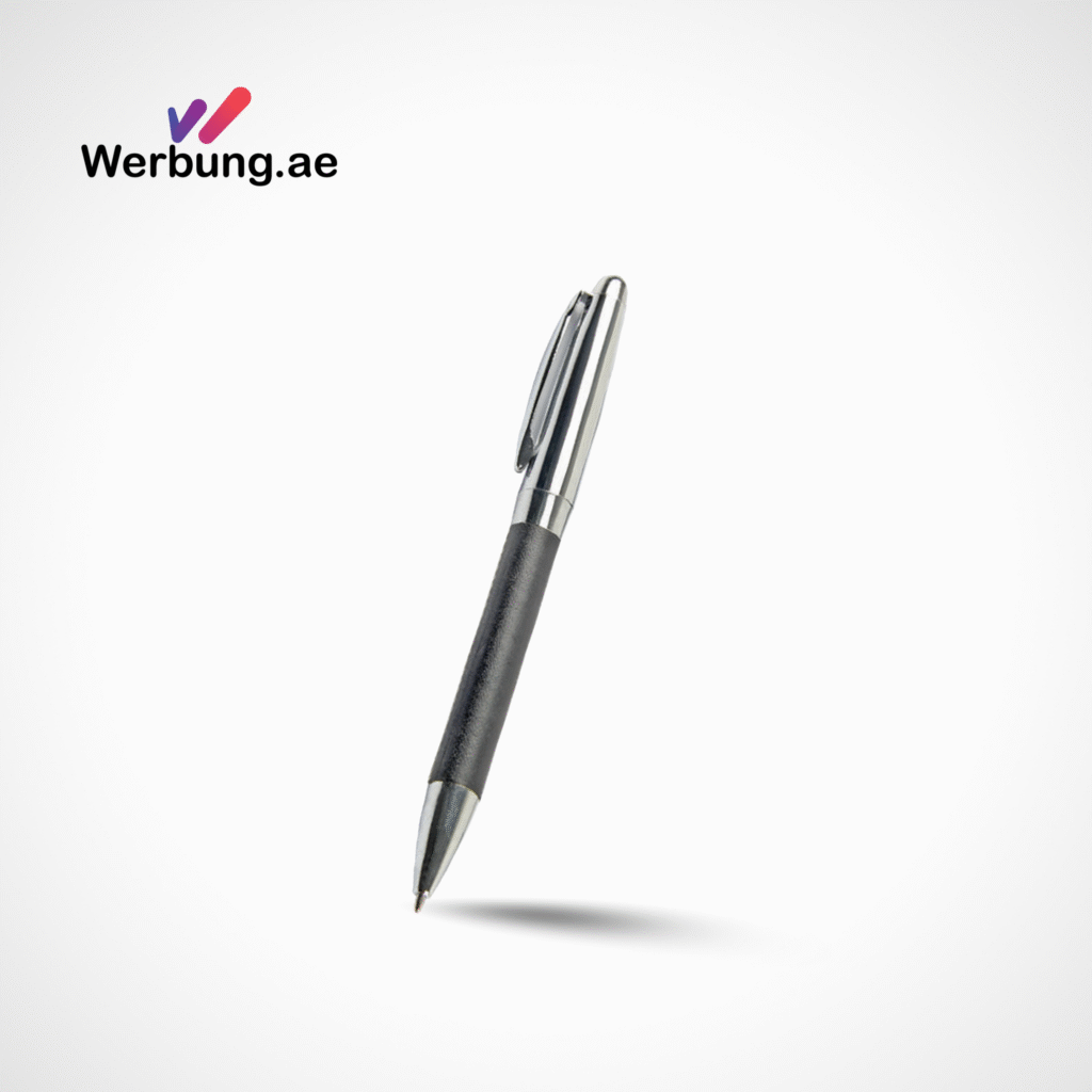 METAL & LEATHER PEN WRB - 61137 (KA)