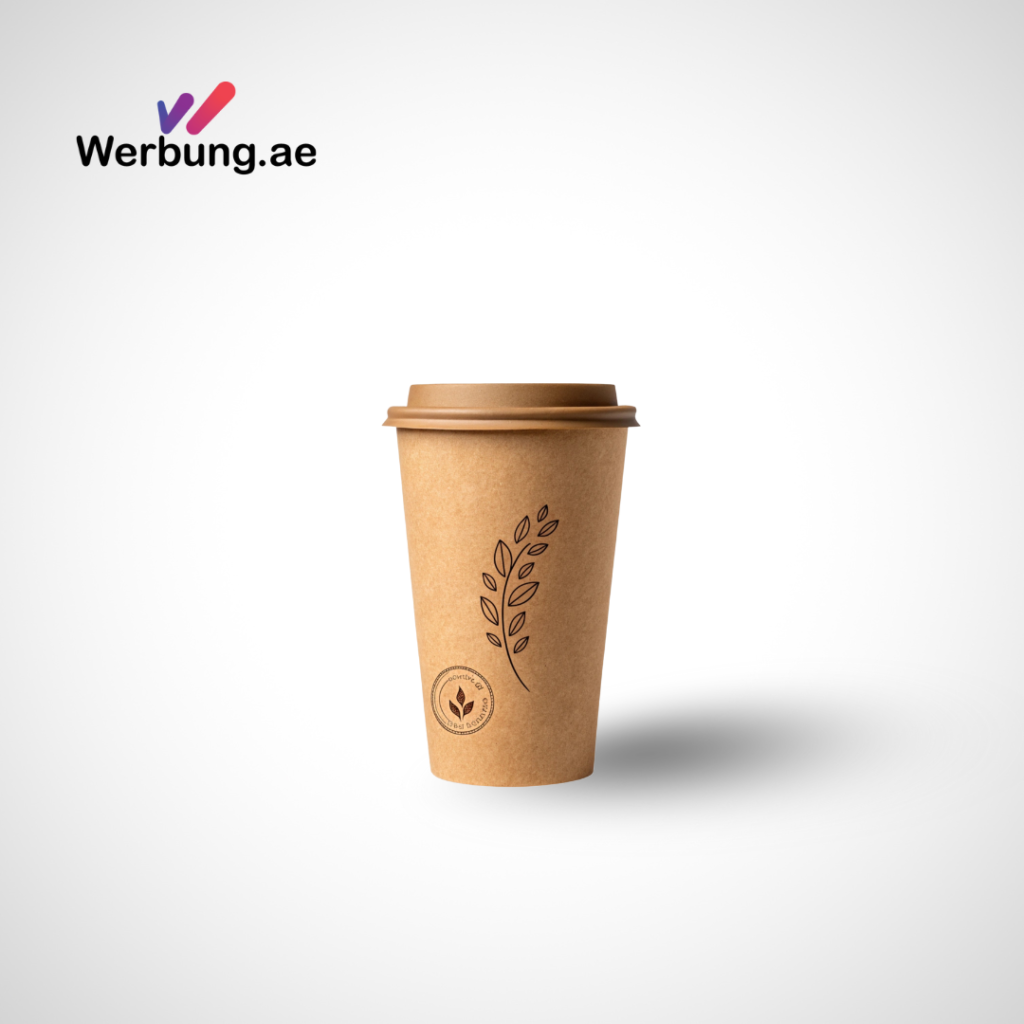 Natural Eco Paper Coffee Cup - WRB - 56110