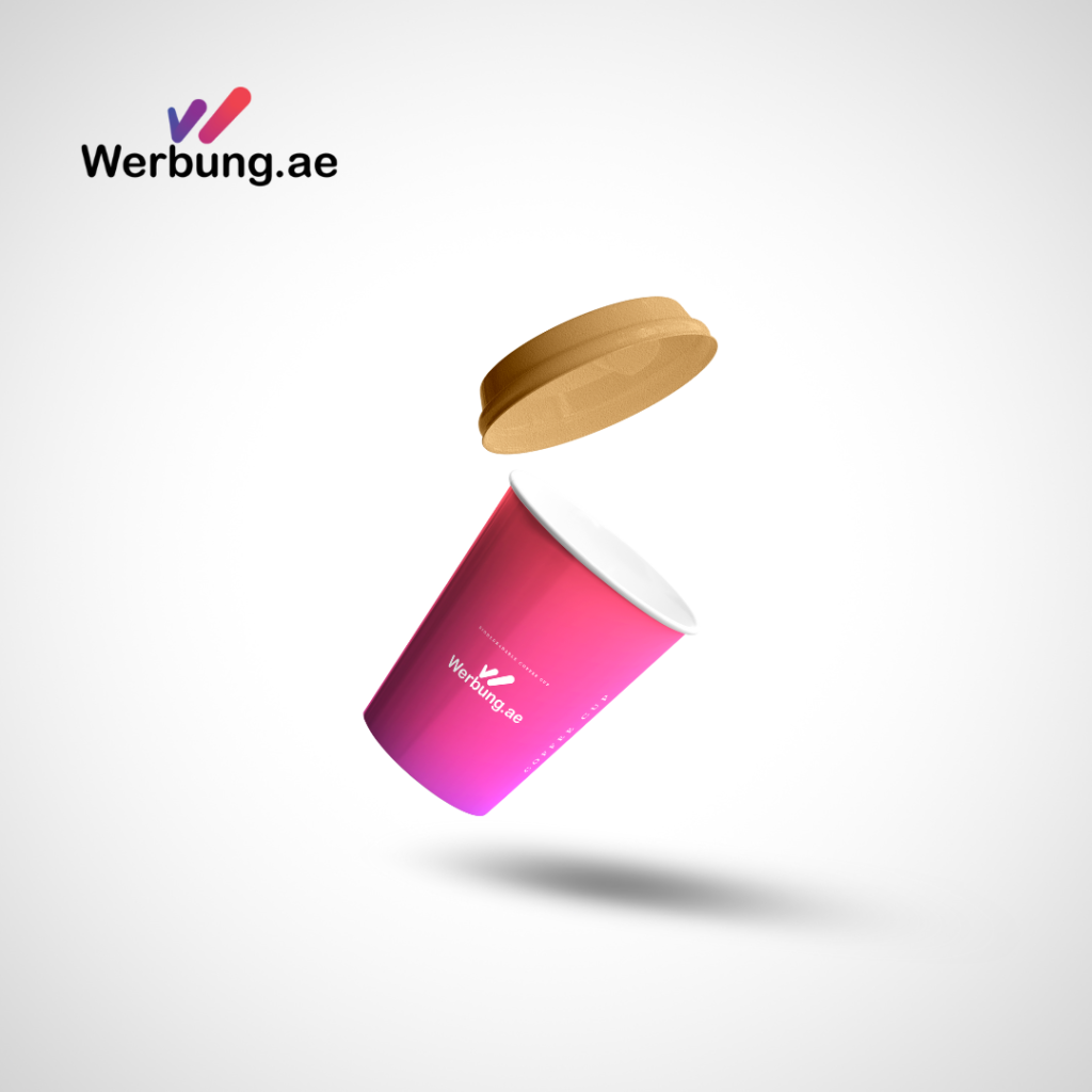 Customizable Medium Size Premium Coffee Cup - WRB - 56103